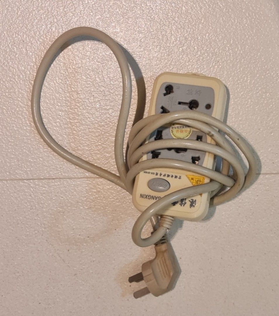 Electrical EXTENSION Cords with Multiple Sockets, TV & Home Appliances
