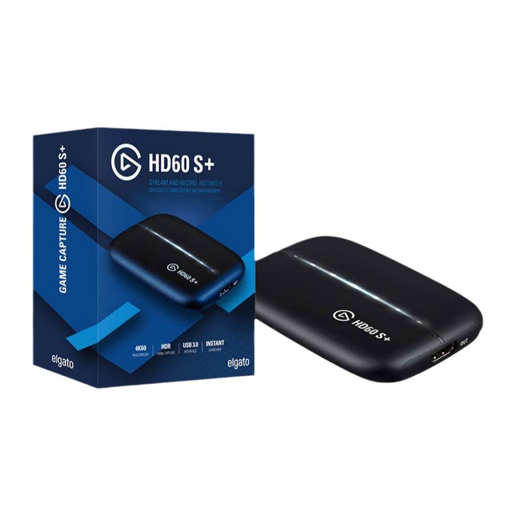 Elgato Game Capture HD60 S+ 1080p60 / 4K60 HDR10 Game Stream Recorder, Computers & Tech, Parts