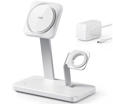 ESR 3 in 1 Wireless charger (Category: Chargers & Cables) located in Pasig City. Submitted by techpartnerph (Listing ID 1246171699, Image 2). Description: BELOW SRP SALE! ESR HaloLock 3-in-1 Wireless Charger with CryoBoost ₱ 4,649.00 Original, Brand-new, and sealed 5 days store warranty and 1 year ESR warranty Cash on delivery (up to 2k)/ Bank transfer/ Gcash/ Credit Card We accept credit card payments with bank charges: - Straight (any Visa or M