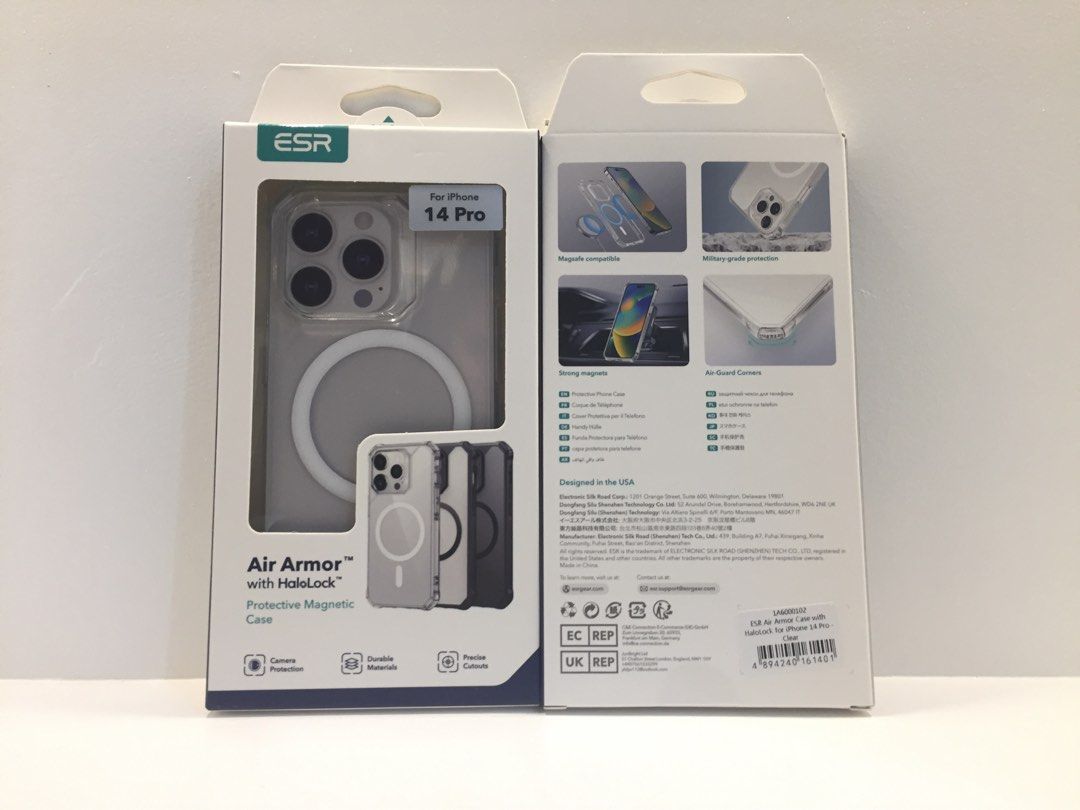 ESR iPhone 14 Pro Air Armor with HaloLock Case (Category: Cases & Sleeves) located in Pasig City. Submitted by techpartnerph (Listing ID 1246171331, Image 1). Description: BELOW SRP SALE! ESR iPhone 14 Pro Air Armor with HaloLock Case ₱ 1,069.00 Original, Brand-new, and sealed 5 days store warranty and 1 year ESR warranty Cash on delivery (up to 2k)/ Bank transfer/ Gcash/ Credit Card We accept credit card payments with bank charges: - Straight (a