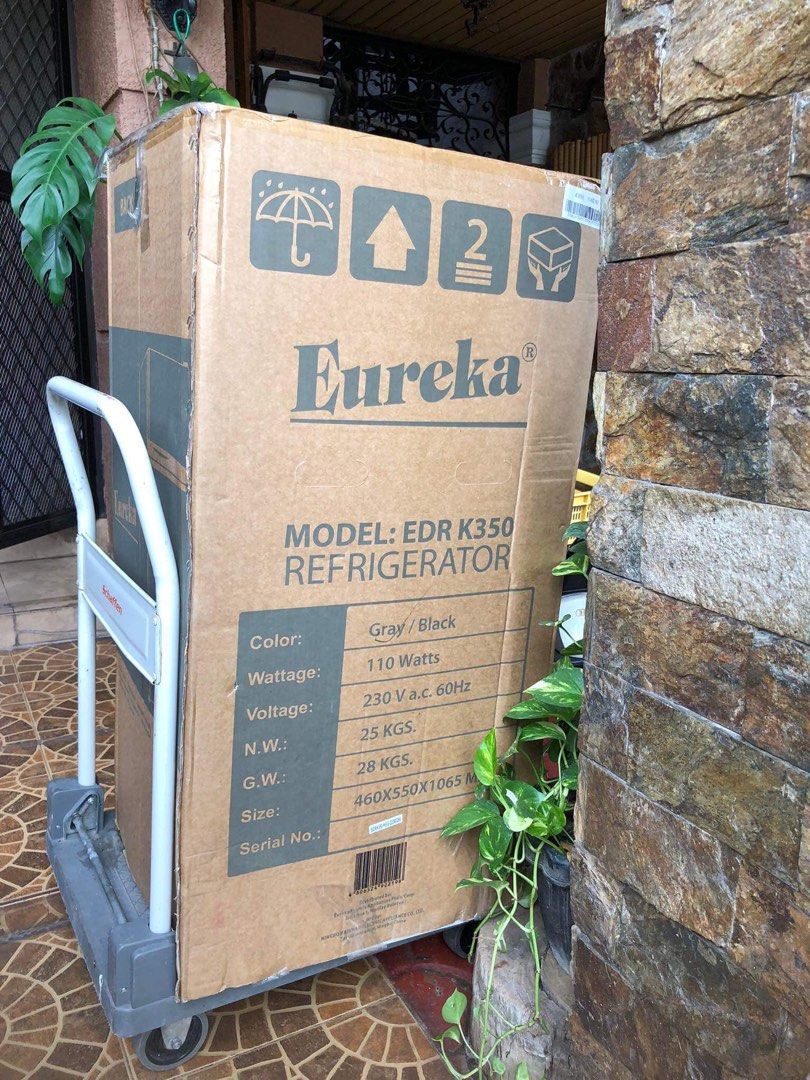 Eureka two door refrigerator, TV & Home Appliances, Kitchen Appliances
