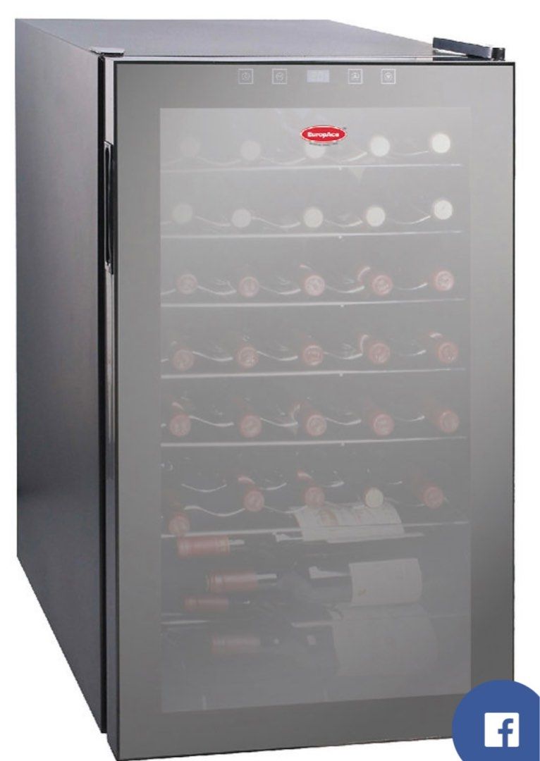 Europace Wine Cooler 33btls, TV & Home Appliances, Kitchen Appliances