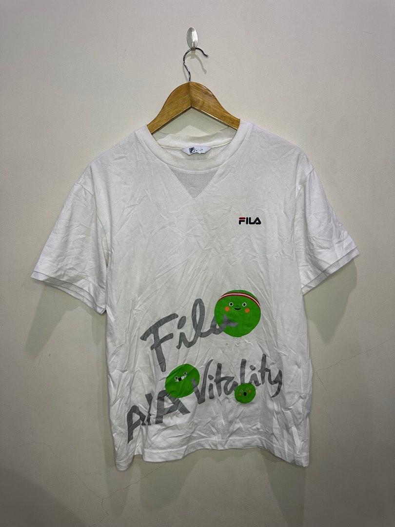 FILA VITALITY TEE Men s Fashion Tops Sets Tshirts Polo Shirts on Carousell