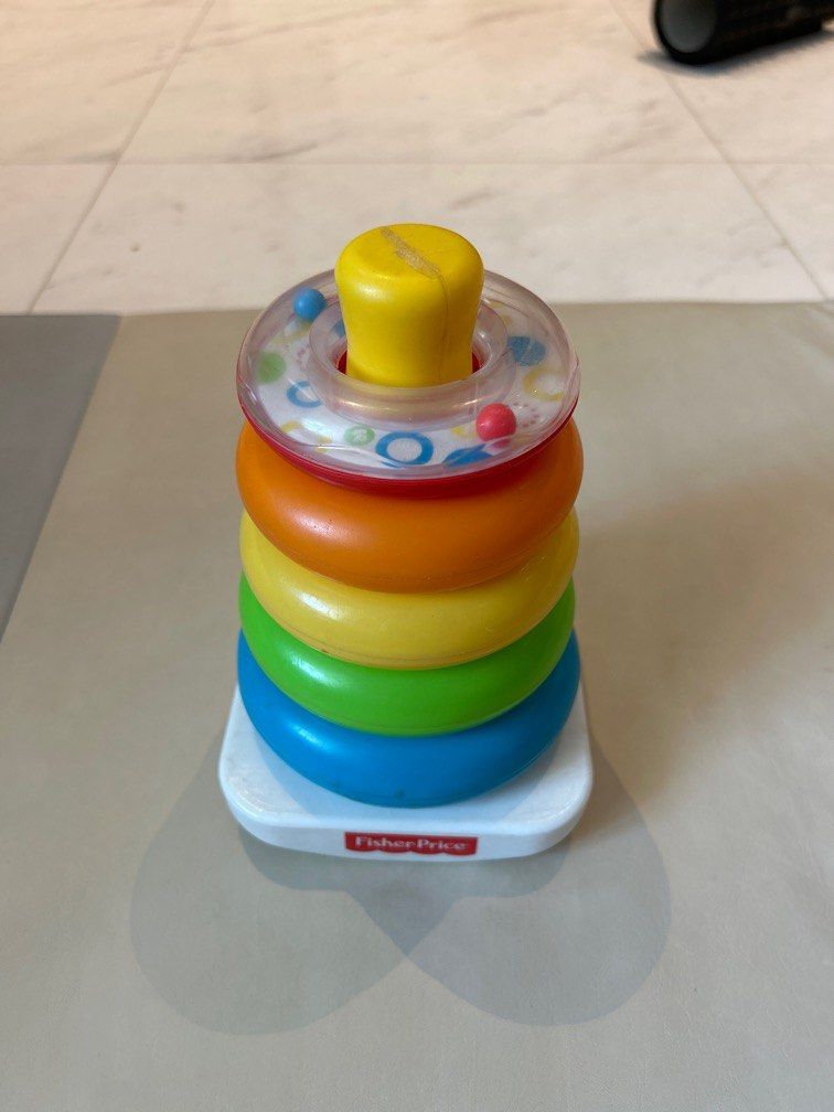 Fisher Price Stacking Rings, Babies & Kids, Infant Playtime on Carousell