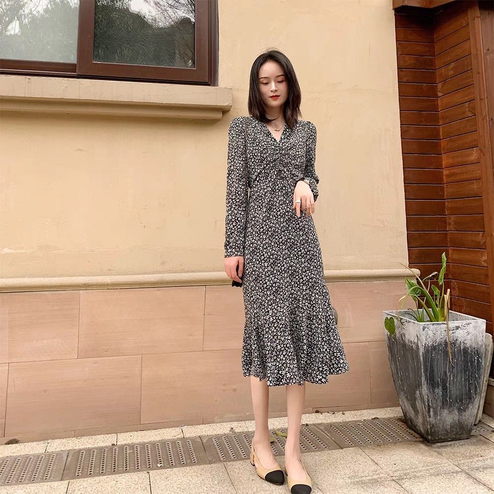V neck sale spring dresses