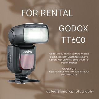 For Rental: GODOX TT600