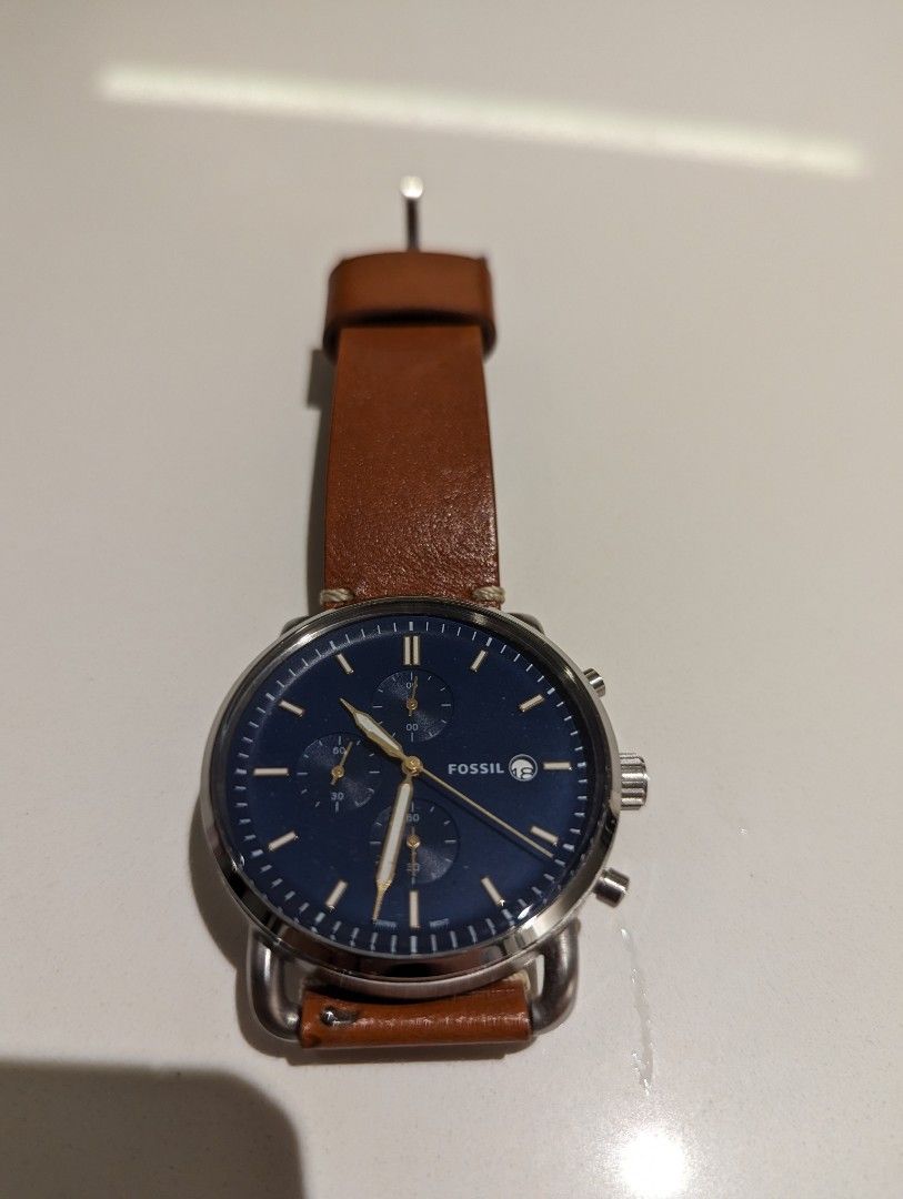 Fossil the commuter on sale chronograph