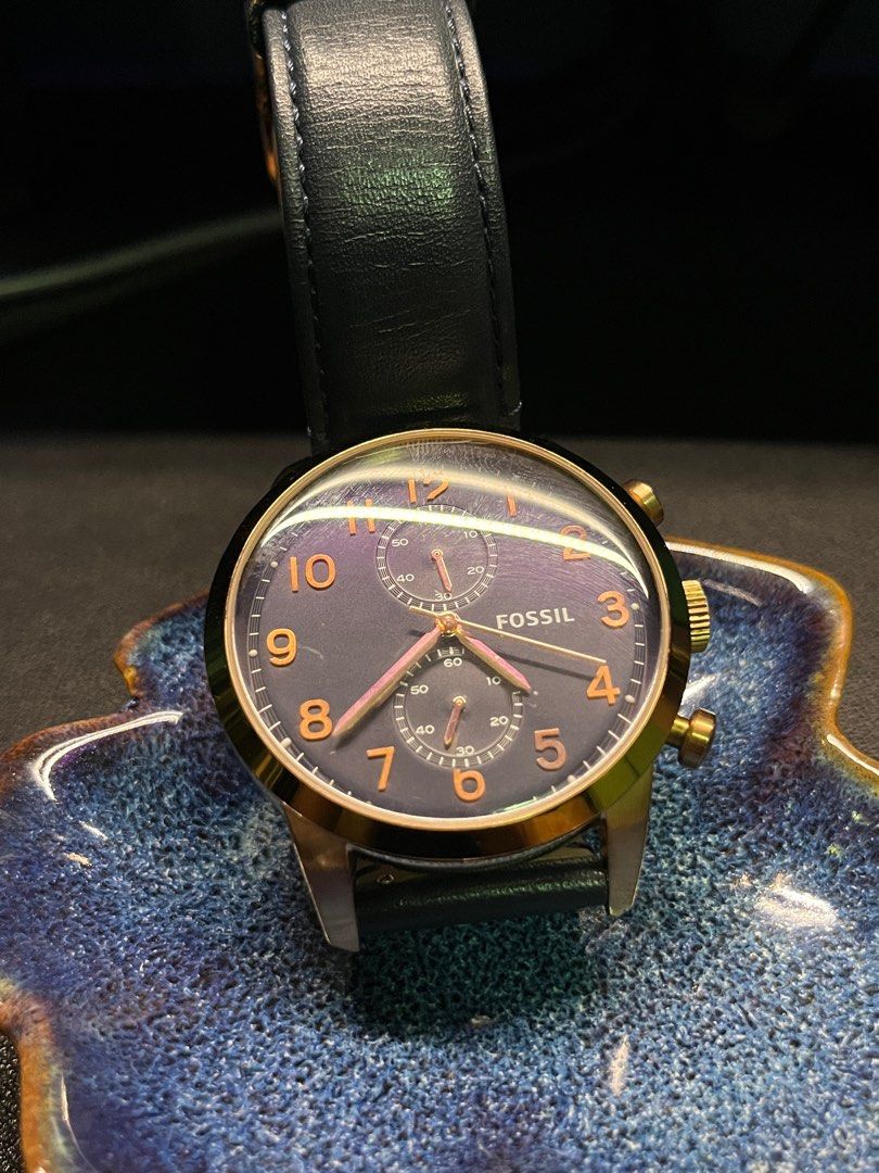 Fossil Watch FS4933 Navy Blue