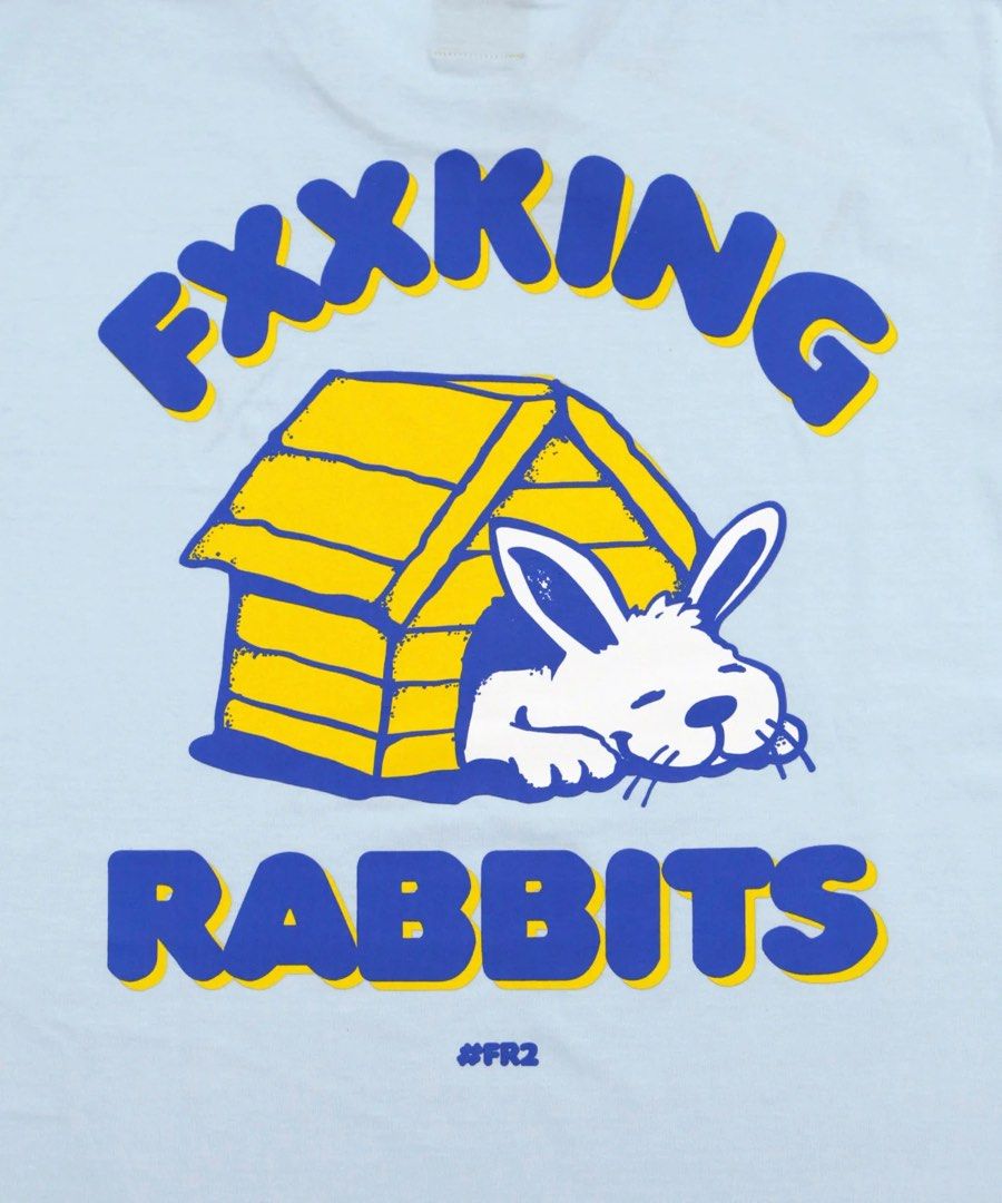 FR2 RABBIT HOUSE TEE, Men's Fashion, Tops & Sets, Tshirts & Polo Shirts ...