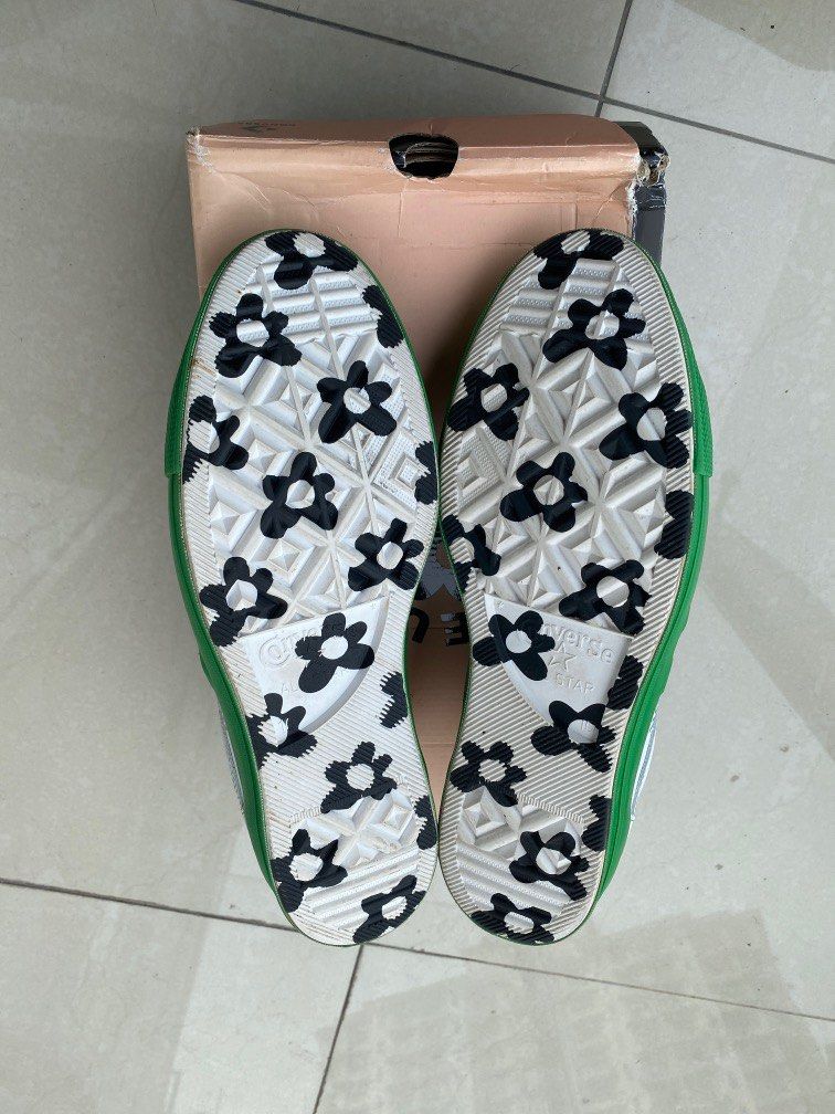 FREE SHIPPING CONVERSE X GOLF le FLEUR KELLY GREEN GREEN WHITE LIKE NEW NIKE DUNK ADIDAS SB