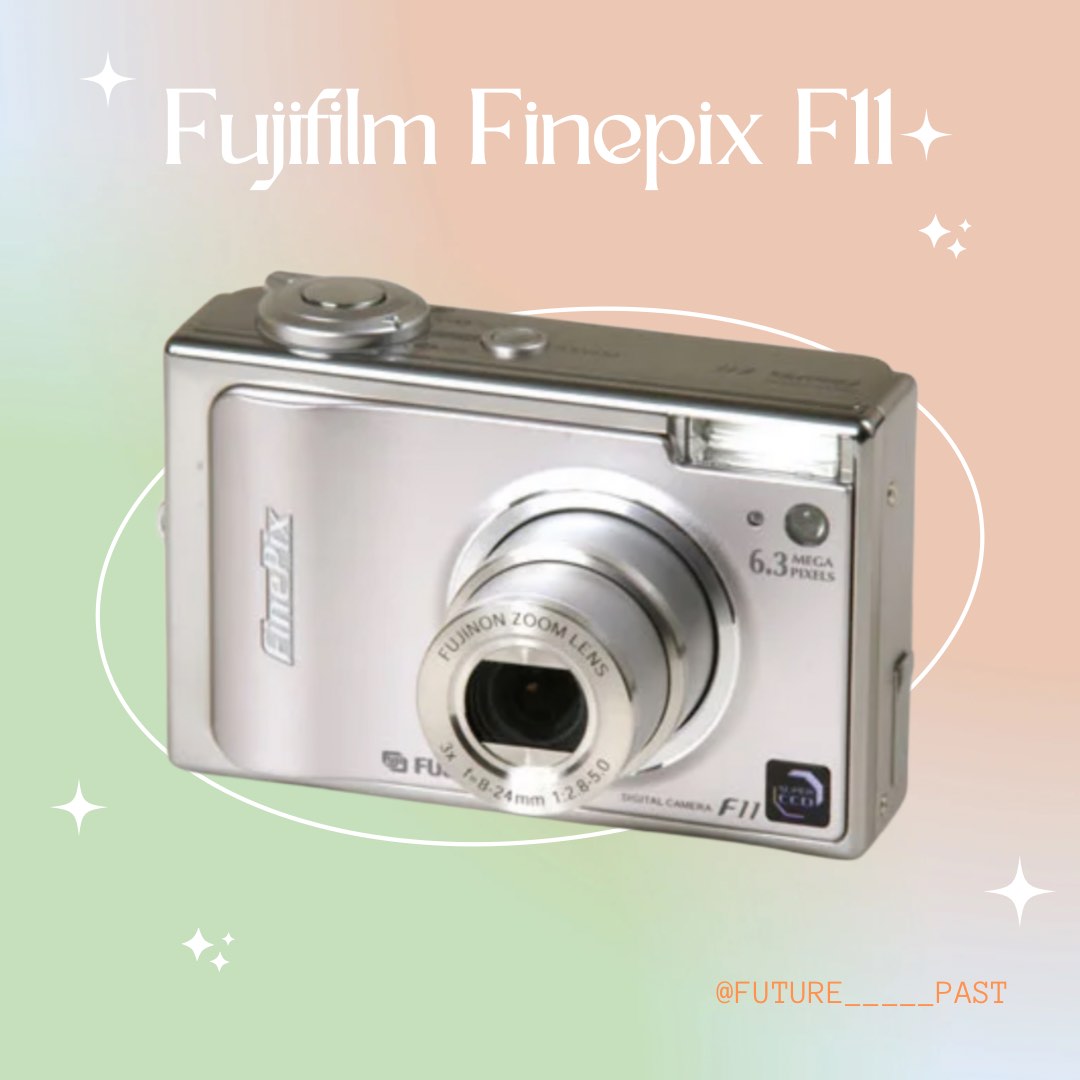 Fujifilm finepix F11 ☆超級ccd 連原裝盒及配件！, 攝影器材, 相機