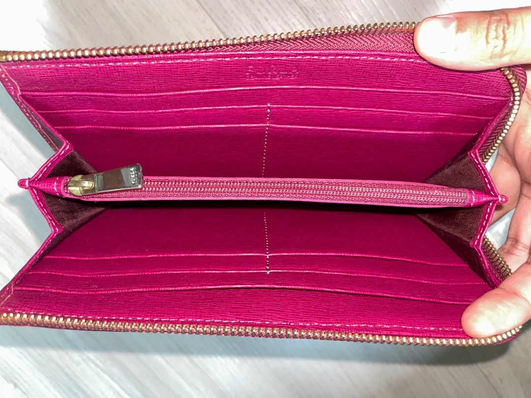 Furla Wallet Babylon Hot Pink Women s Fashion Bags Wallets Wallets Card Holders on Carousell