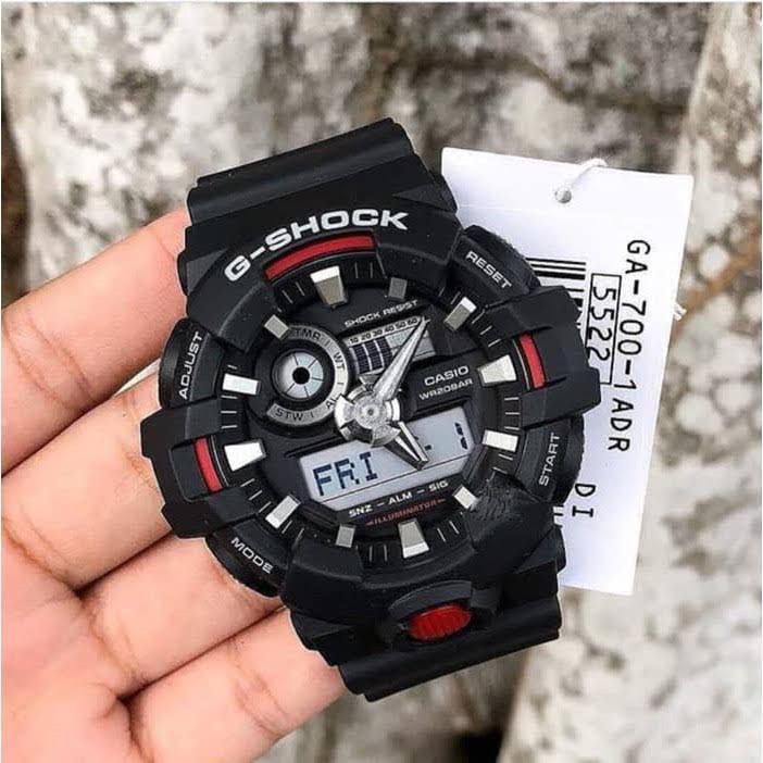 FREE POSTAGE G Shock Model GA 700 1ADR Men s Fashion Watches