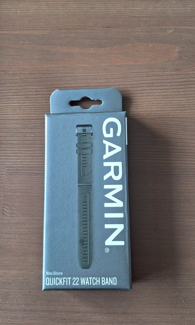 GARMIN Quickfit 22 watch band moss silicone