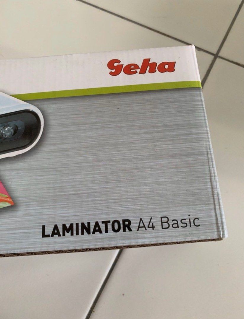 Geha Mini Portable A4 Basic Laminating Machine (New), Hobbies & Toys