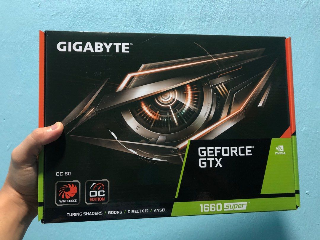 Gigabyte vga nvidia 1660 best sale super oc 6g ddr6