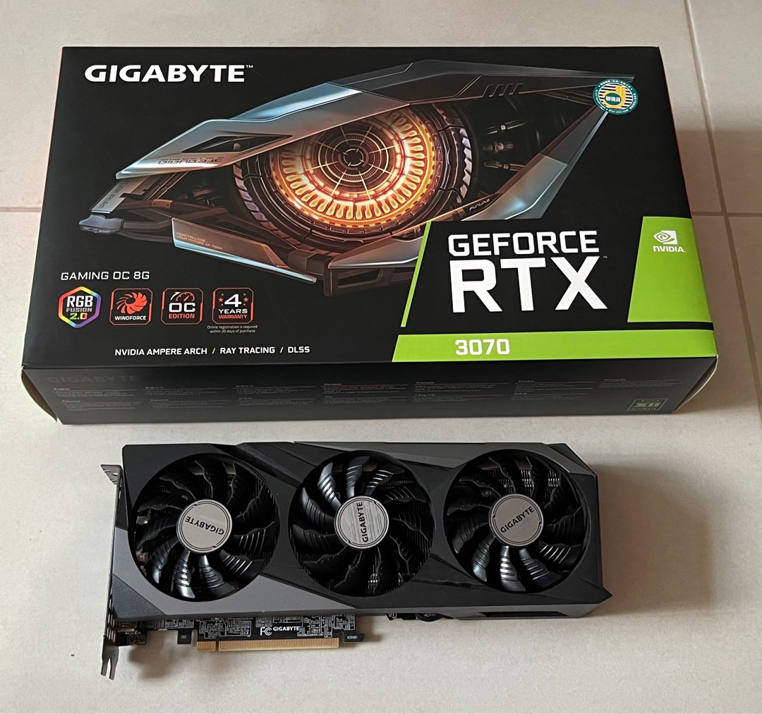 Gigabyte RTX3070, 電腦＆科技, 桌上電腦- Carousell