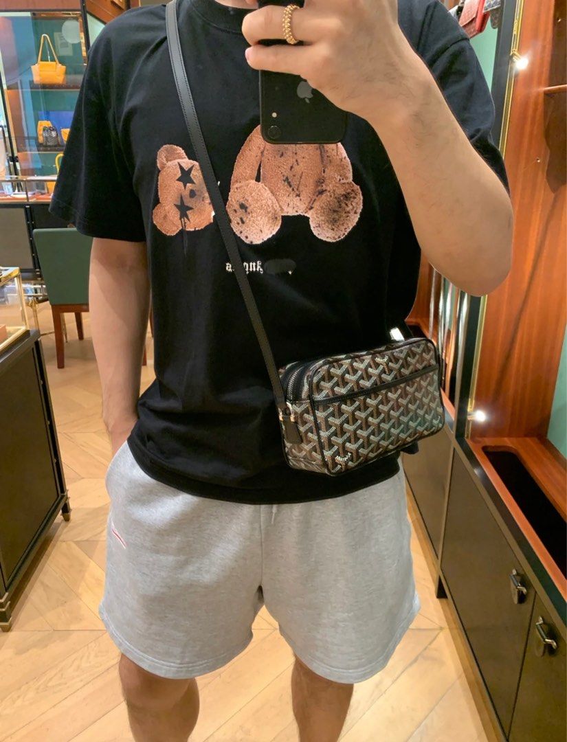 Goyard cap vert camera bag 2025