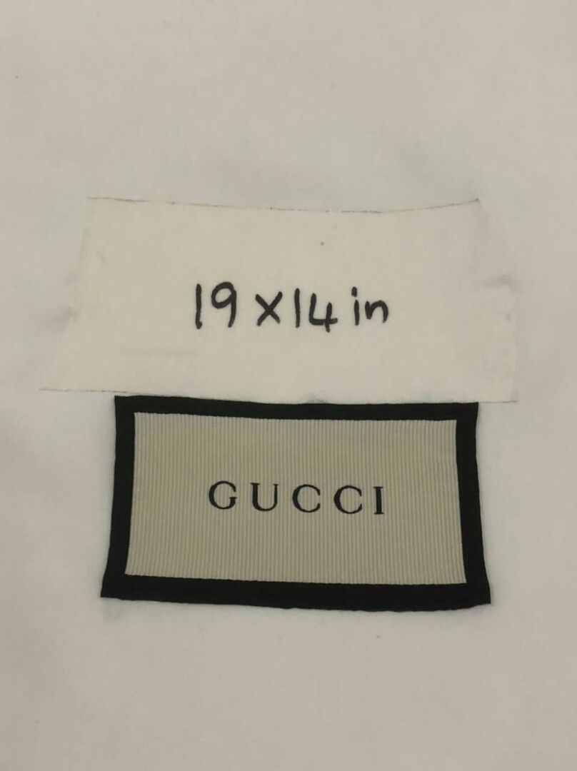 Gucci dust bag best sale fake vs real