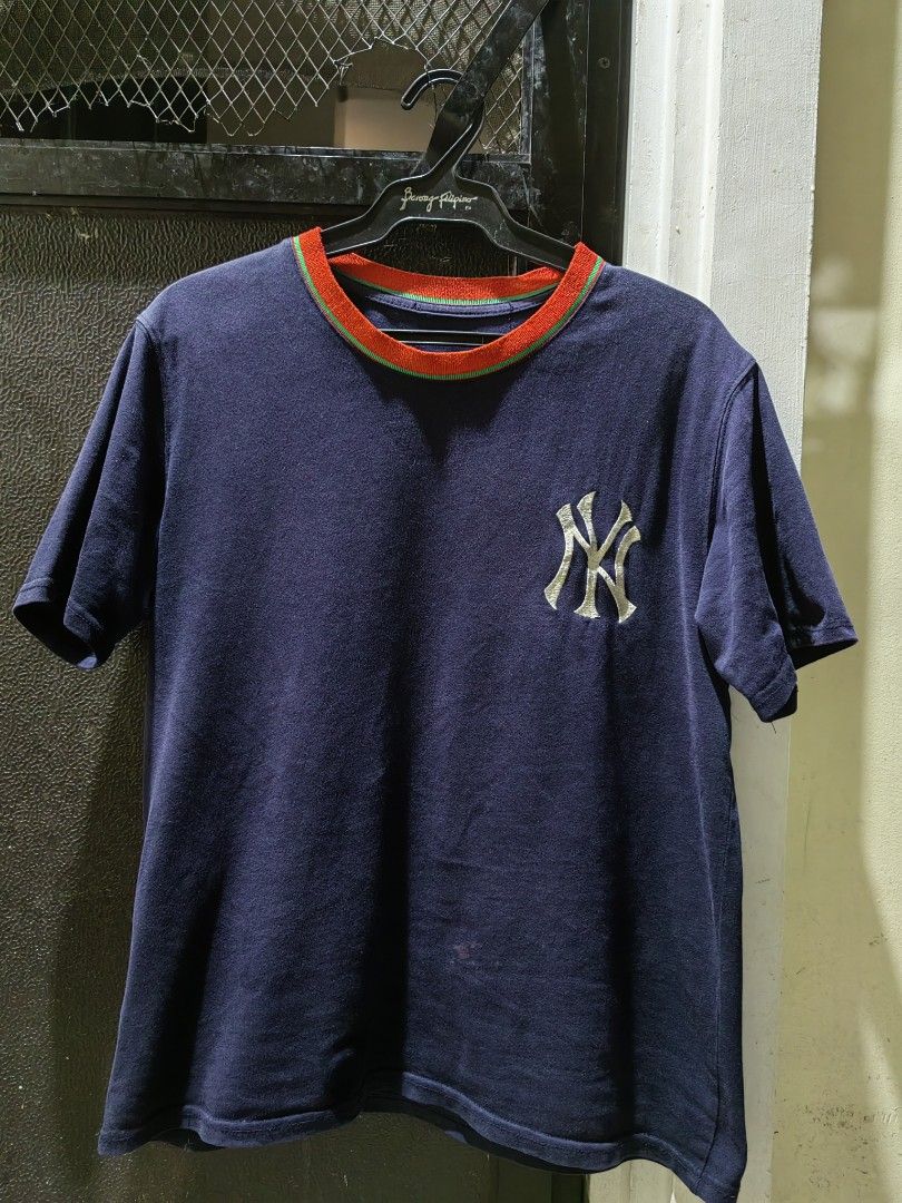 Gucci new York Yankees t shirt, Men's Fashion, Tops & Sets, Tshirts & Polo  Shirts on Carousell