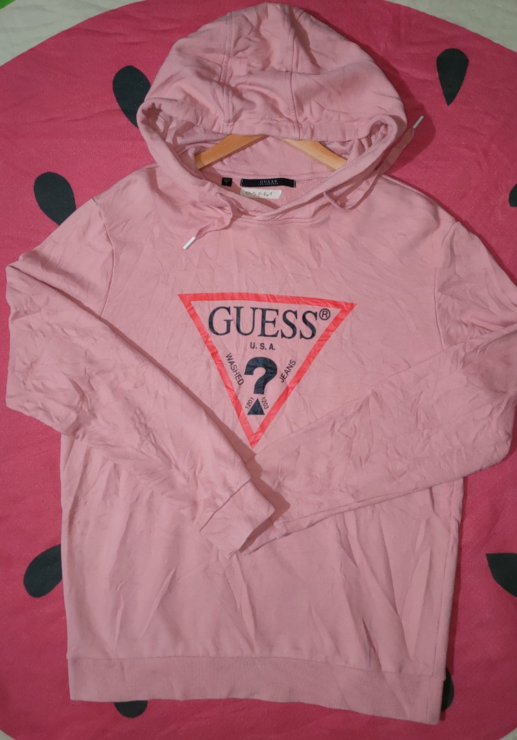 Guess hoodie, Men's Fashion, Coats, Jackets and Outerwear on Carousell