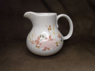 Hedge Rose Vintage Ceramic Tea Pot / Pitcher