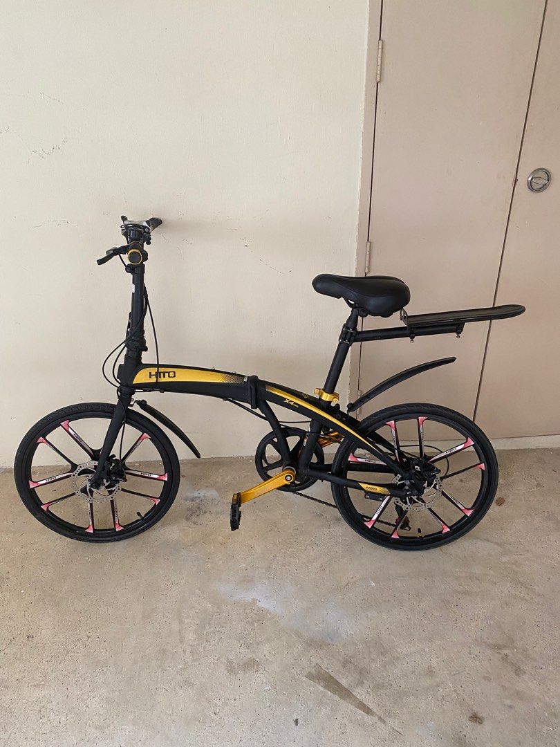 Hito foldable bike deals