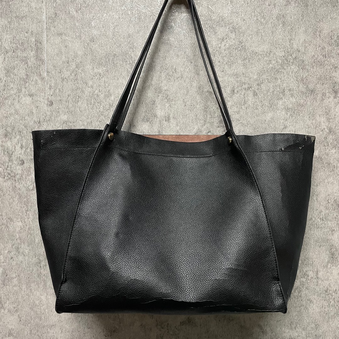 H&m tote bag black shop