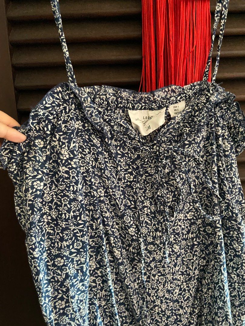 H&m floral romper deals