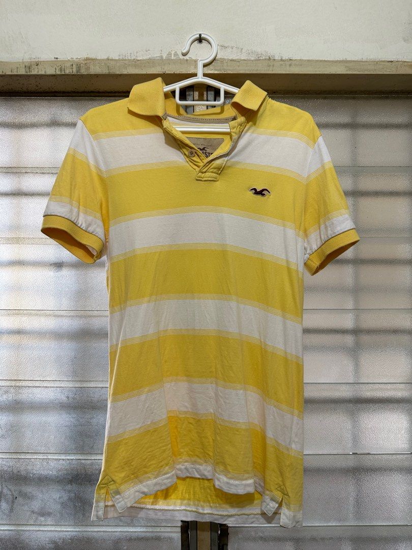 Stretch slim shop fit polo hollister