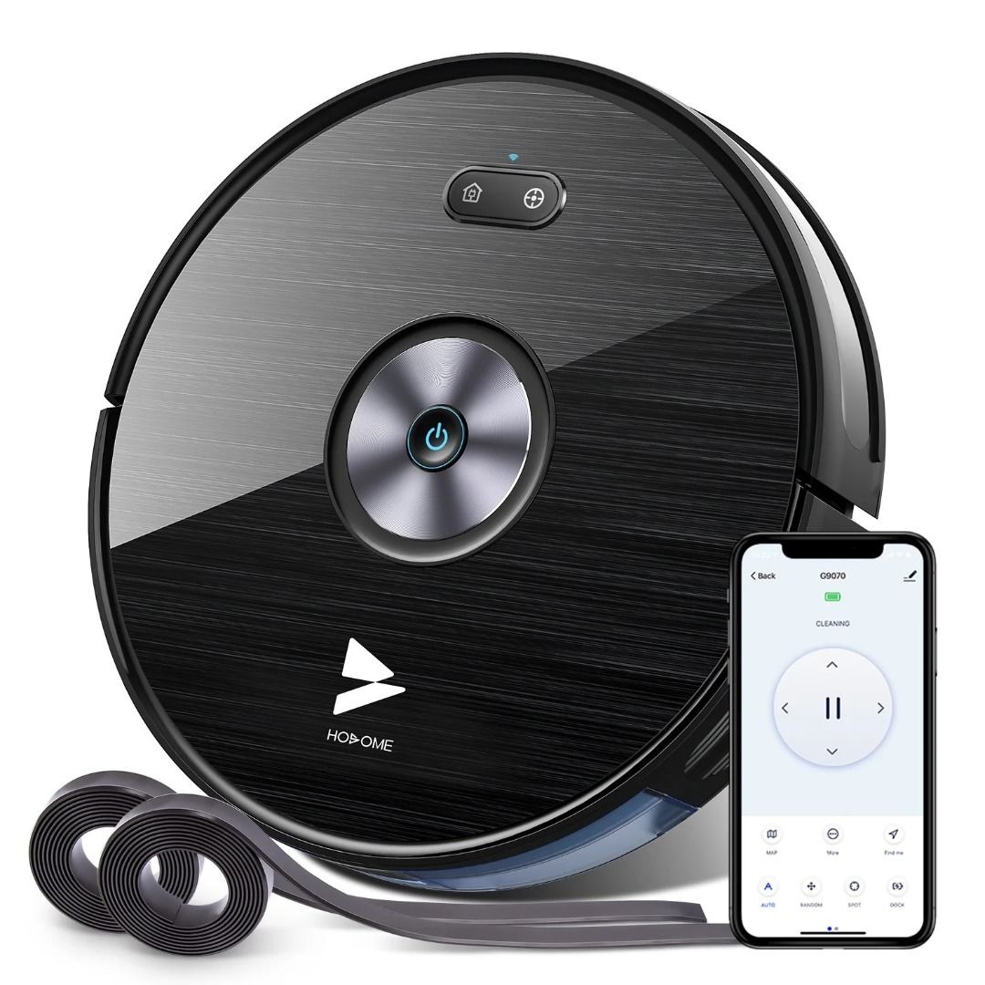 Hosome Robot Vacuum Cleaner with Mop Function 2200PA Vacuum Cleaner