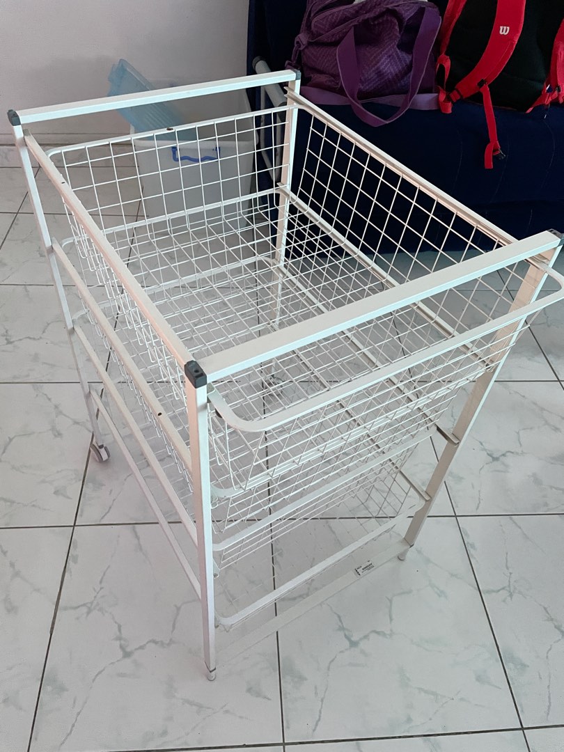 Ikea basket storage, Furniture & Home Living, Home Improvement