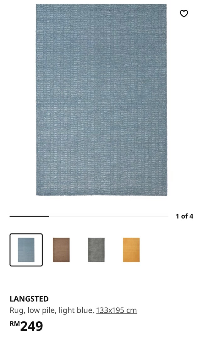 ikea Carpet, Furniture & Home Living, Home Decor, Carpets, Mats