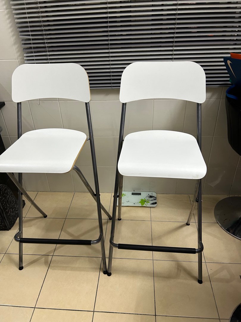 IKEA Franklin Bar Stools, Furniture & Home Living, Furniture, Chairs on