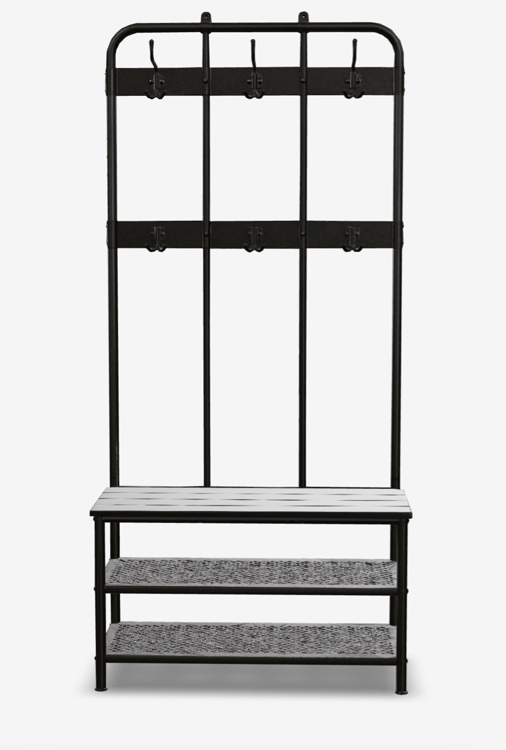 Coat rack bench ikea best sale