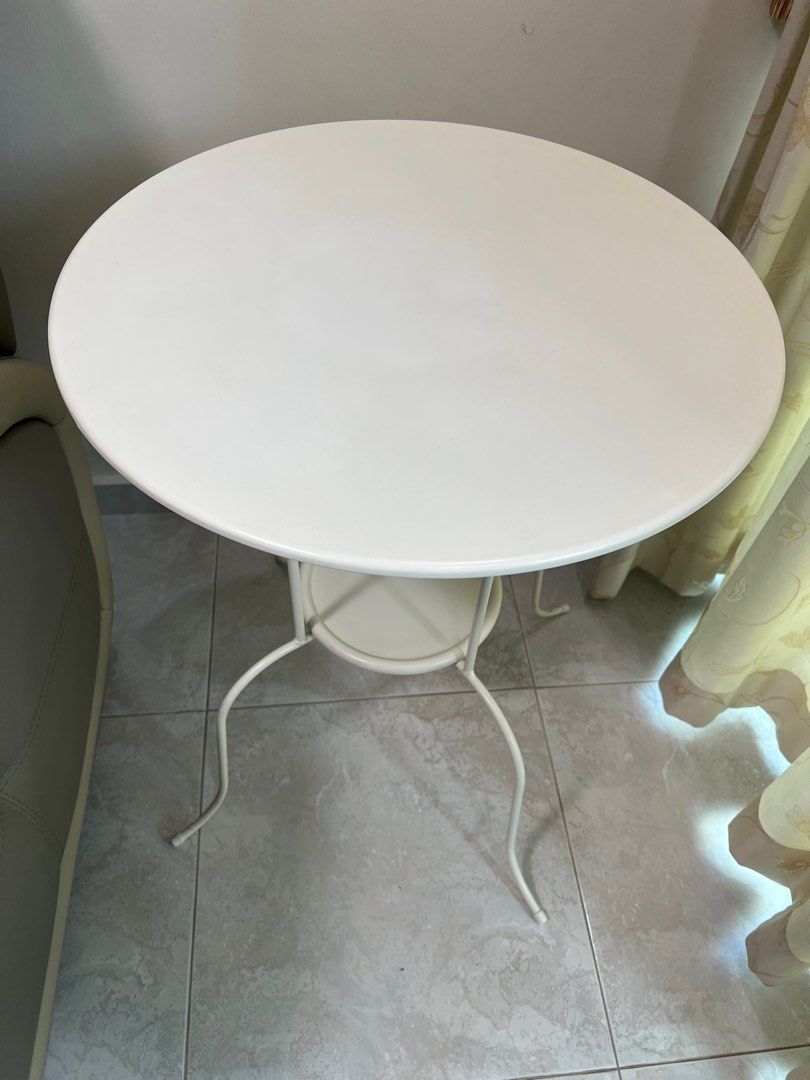 Ikea round coffee table, Furniture & Home Living, Furniture, Tables & Sets on Carousell