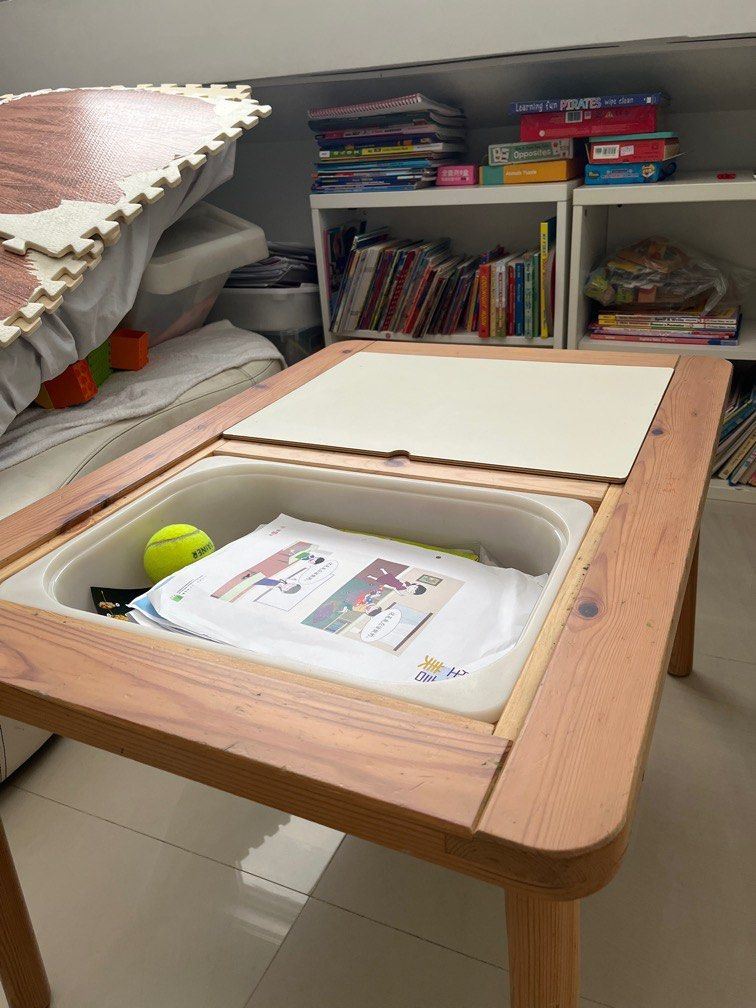 IKEA sensory table