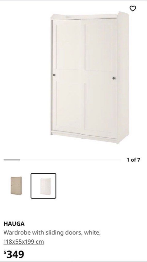 IKEA wardrobe, Furniture & Home Living, Furniture, Shelves,