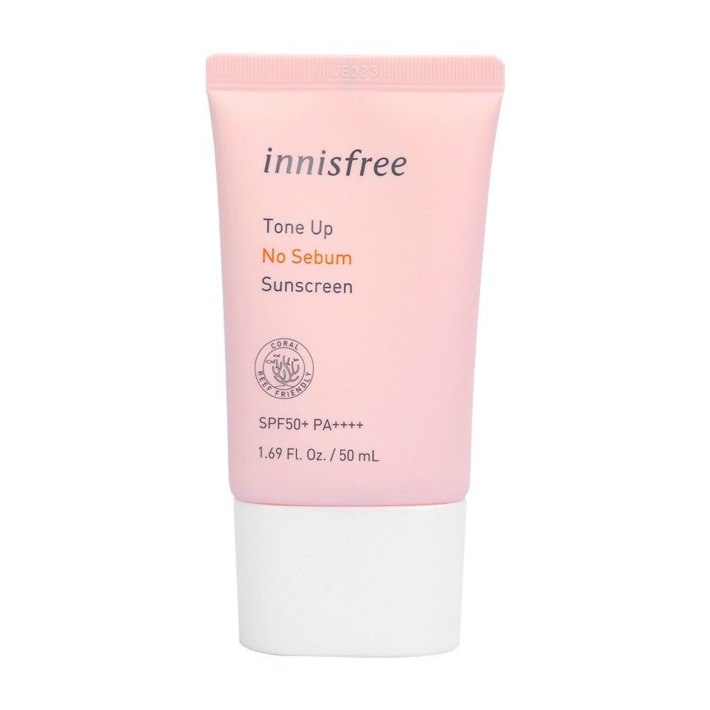 Innisfree Tone Up No Sebum Sunscreen SPF50+ PA++++ 50ml Face Sunblock Oil Control Beauty Sun