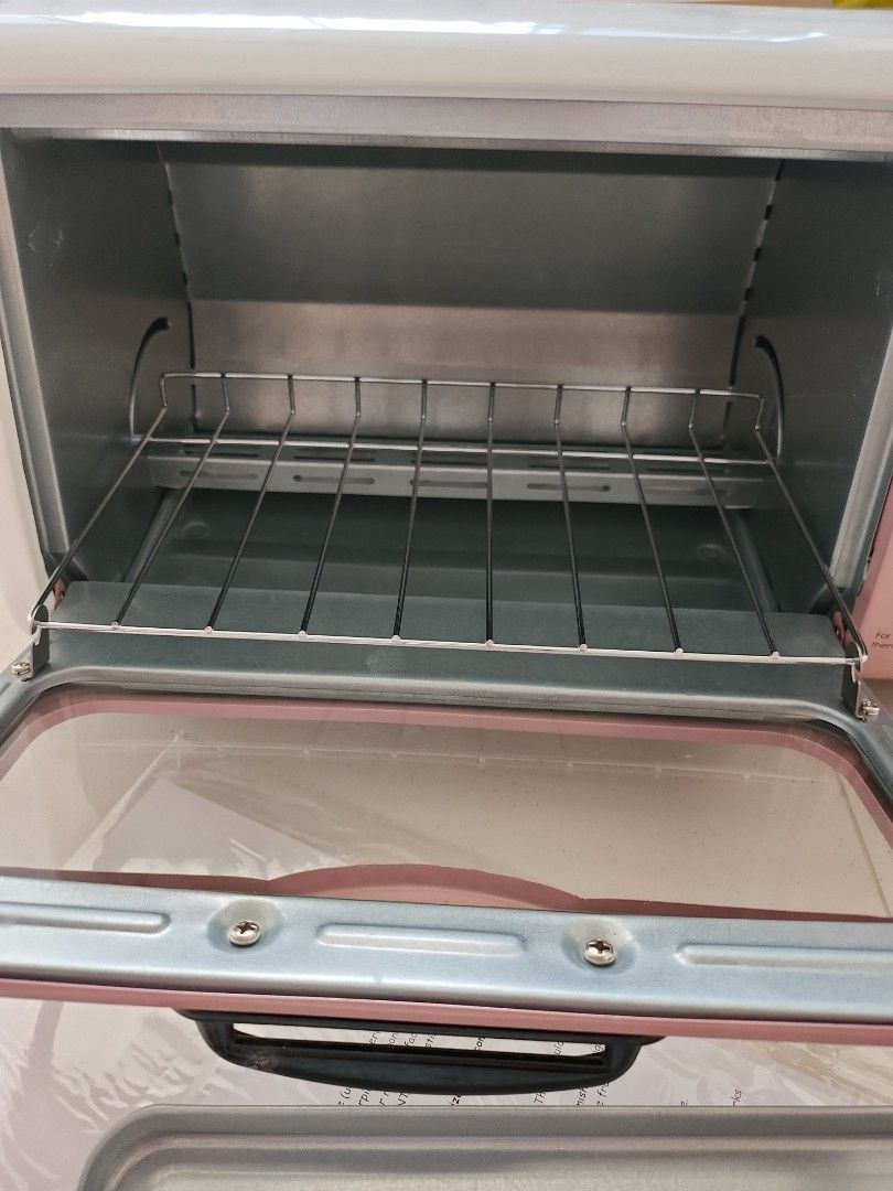 Iona 8L Pink and White Oven model GL81 shrink art plastic sheet, TV