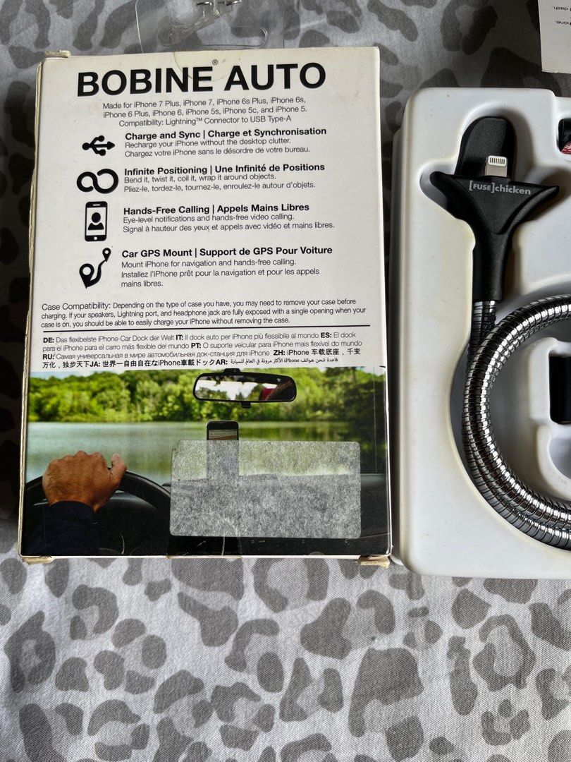 iphone charger bobine auto car dock cable (Category: Chargers & Cables) located in Quezon City. Submitted by 0503rohangondor (Listing ID 1246015217, Image 2). Description: iphone charger card dock brandnew and original branded.