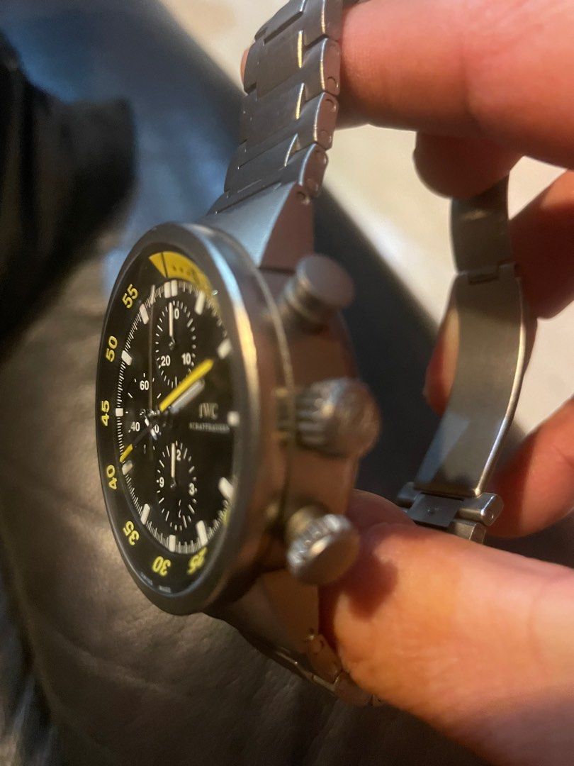 IWC Aquatimer Split Minute Chronograph Luxury Watches on Carousell