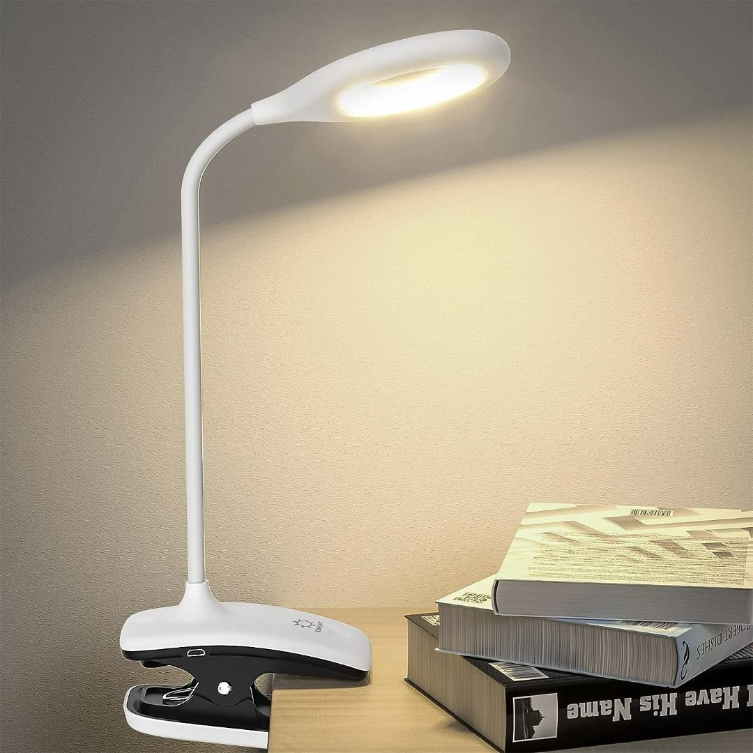 Battery powered clip sale on reading light