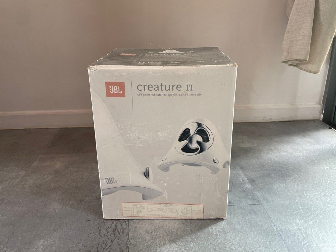 JBL Creatures II 3piece subwoofer & 2 satellite speakers, Audio