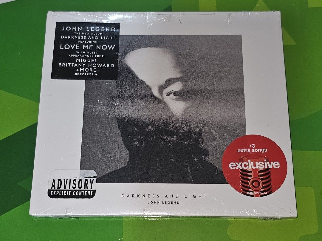 Ud over Tilskynde Ritual John Legend - Darkness and Light - Target Edition - Sealed, Hobbies & Toys,  Music & Media, CDs & DVDs on Carousell
