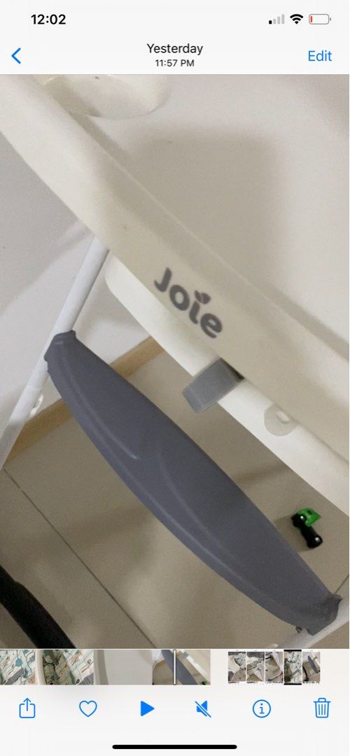Zobo summit high hot sale chair tray removal