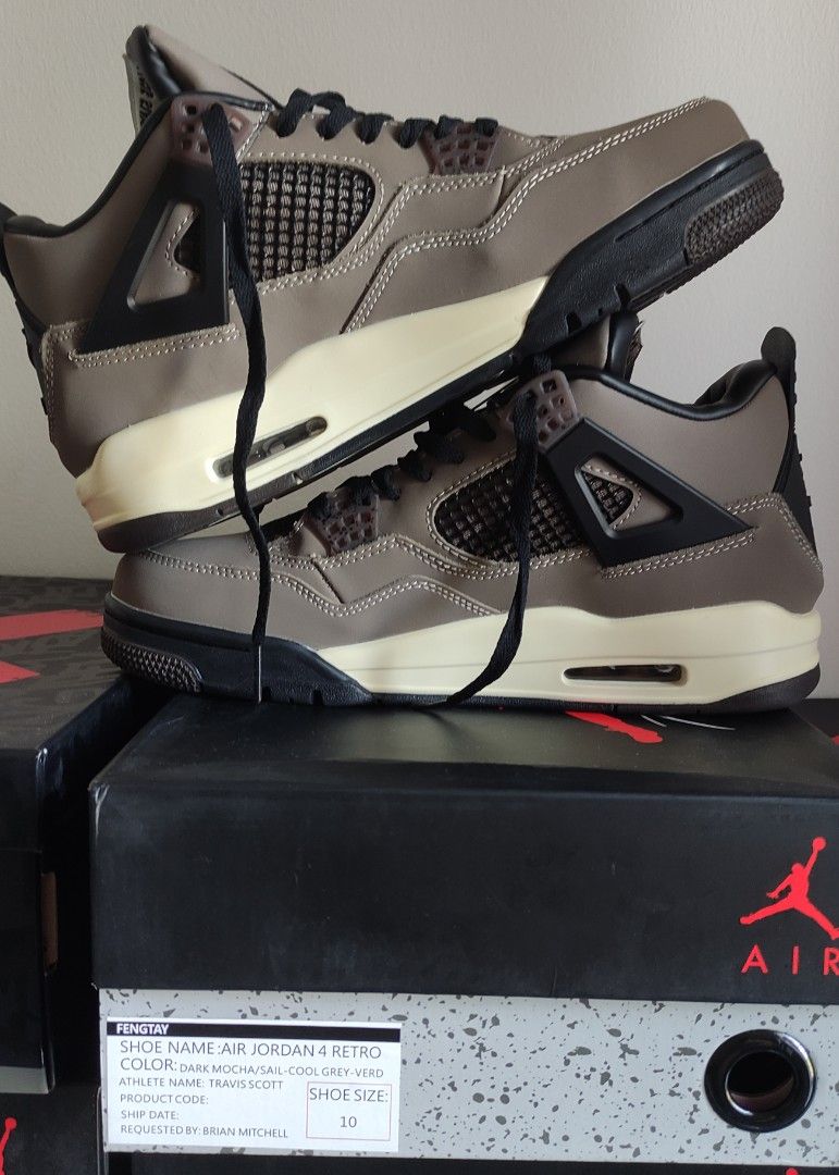 Nike Air Jordan Retro Travis Scott Dark Mocha Sail Cool 52 OFF
