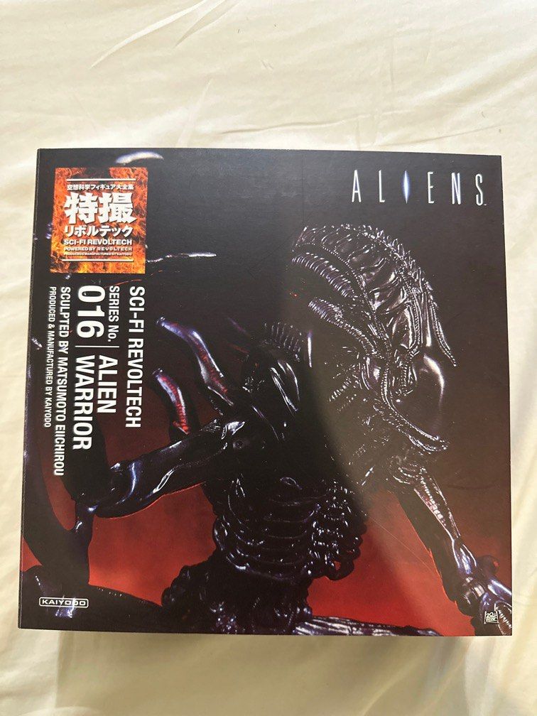 Figurine Revoltech Kaiyodo Alien Big Chap Sci-Fi 001 Japan Figure Book Box