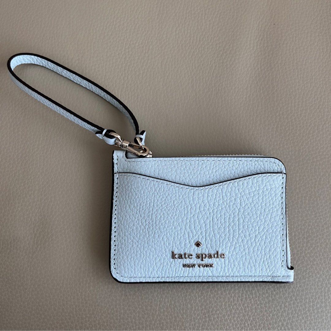 Kate spade light on sale blue wristlet