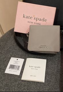 Kate Spade Staci Saffiano Leather in Parchment, Luxury, Bags & Wallets on  Carousell